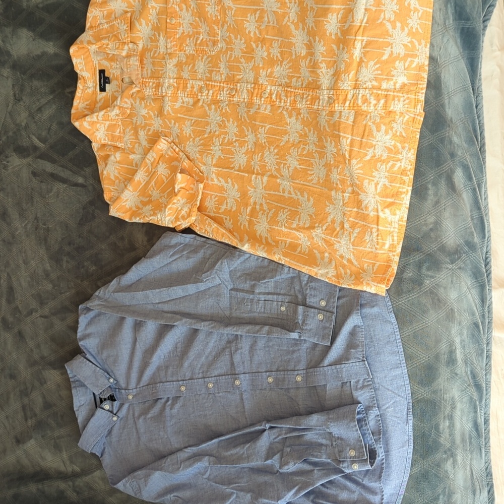 Men's XL Croft and Barrow 2 Shirt Bundle